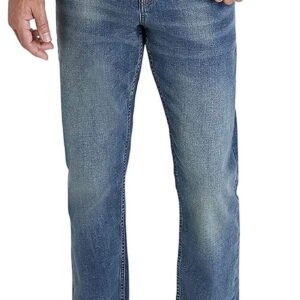 Men's Denim Jeans - Comfort Stretch Jeans - Casual Relaxed Fit Jeans for Men