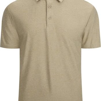 Mens Golf Shirt Moisture Wicking Quick-Dry Short Sleeve Casual Polo Shirts for Men